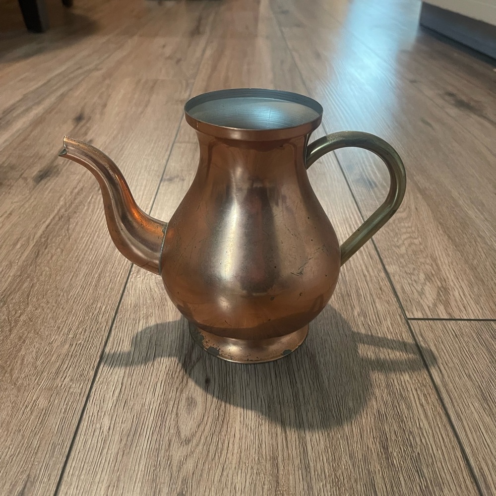 Vintage Copper Teapot